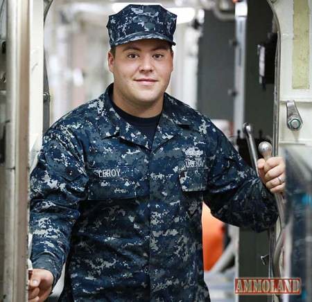 Seaman Matthew Leroy is a boatswain’s mate aboard USS John S. McCain.