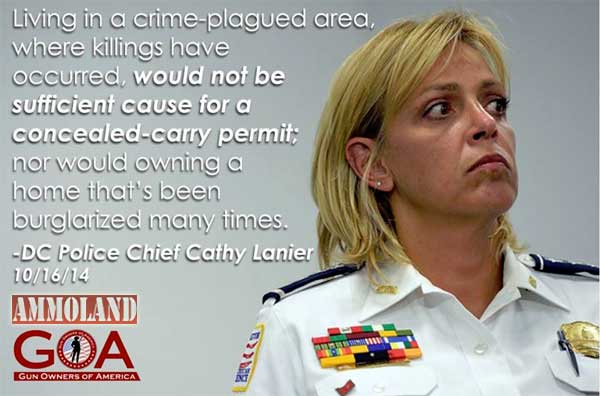 D.C. Police Chief Cathy Lanier