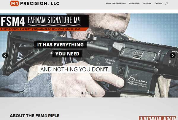 Farnam Signature M4 Rifle Web Page