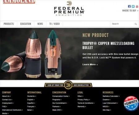 Federal Premium Ammunition Supports GunVote