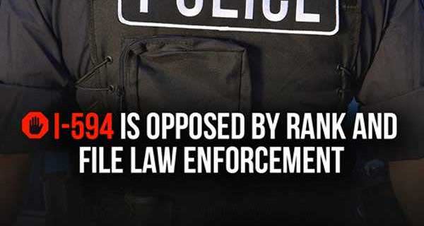 Majority of Washington State Sheriffs Oppose I-594