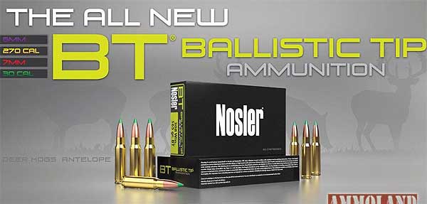 Nosler Announces BT Ammunition for America’s Most Popular Game