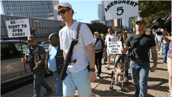 Open Carry March in Downtown St. Louis