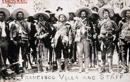 Pancho Villa, third from the right