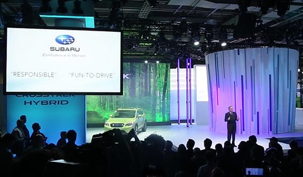 Press Conference Format New York Auto Show