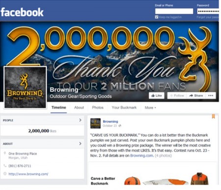 Two Million Facebook Likes