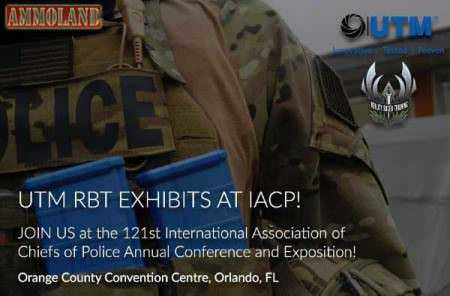 UTM RBT Training Demonstrating at International Association of Chiefs of Police Conf