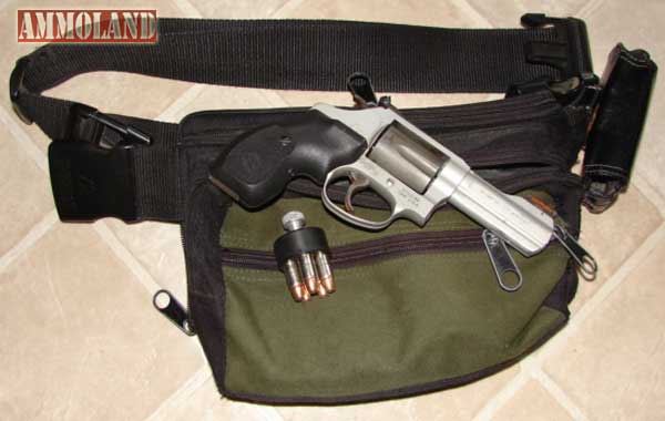 Unloaded Fannypack Carry: Non-resident may carry a loaded, concealed firearm in a fannypack in their vehicle