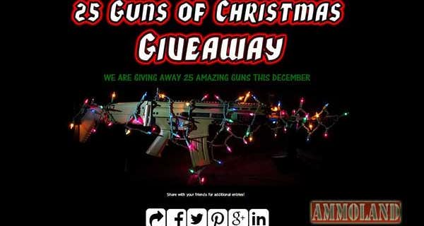 25 Guns of Christmas Giveaway