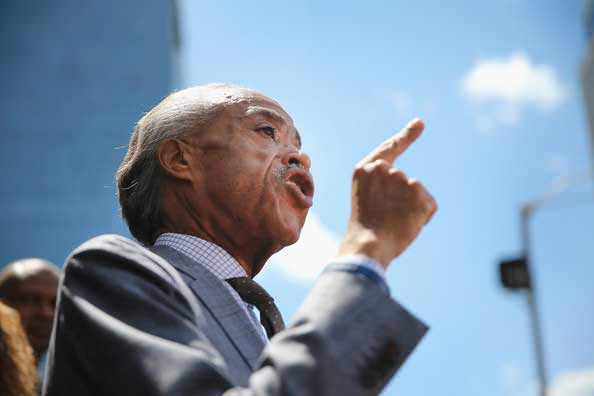 Self promoting race baiting Agitator Al Sharpton