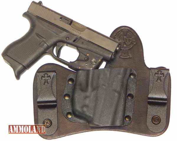 CrossBreed MiniTuck shown with the Glock 42 with a LaserLyte Laser CrossBreed MiniTuck shown with the Glock 42 with a LaserLyte Laser