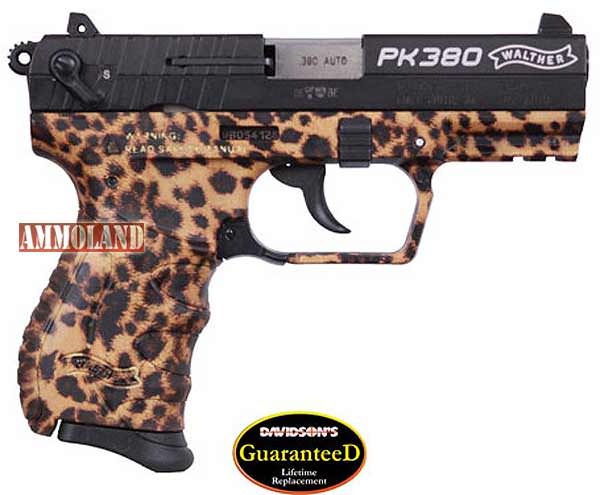 Davidson’s Exclusive Walther PK380 Pistols in Cheetah