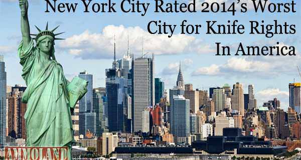 New York City Rated 2014’s Worst City for Knife Rights In America