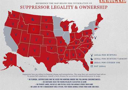 State Suppresor Map