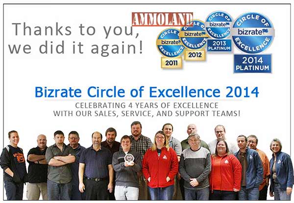 Pyramyd Air Awarded Bizrate Circle of Excellence Award