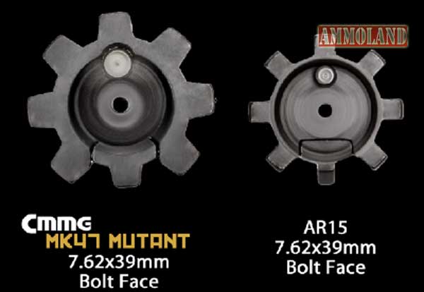 CMMG Mutant vs Standard Ar15 Bolt Face