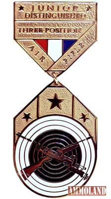 Civilian Marksmanship Program JR Distinguished Badge