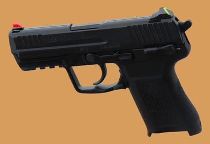 HK 45C with Advantage Tactical Sights