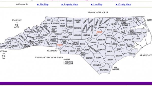 North Carolina Counties
