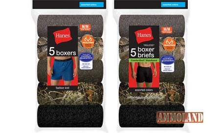 RealTree Hanes Boxers & Boxer Briefs