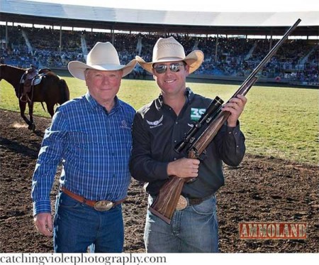 Trevor Brazile Awarded Weatherby Rifle