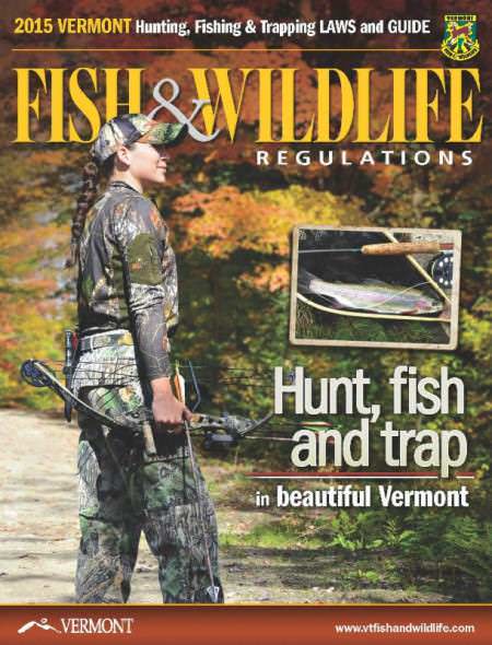 2015 Vermont Fish & Wildlife Regulations Book