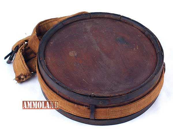 Confederate Wood Drum Canteen