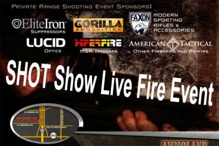 SHOT Show Live Fire Event