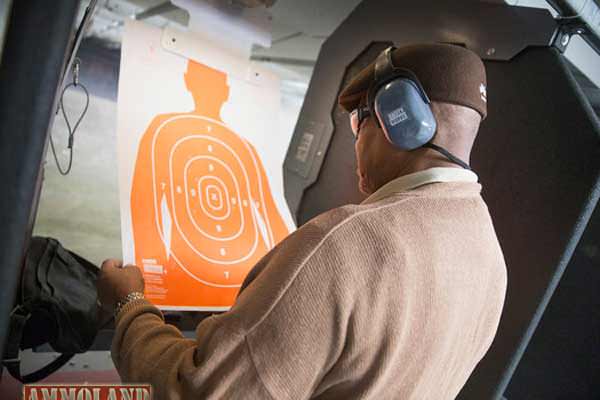 Silhouette Targets Shooting Gun Range