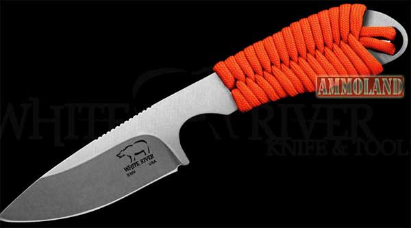 White River Backpacker Orange Knife