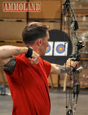 Wounded Warrior Camp Archery: In addition to air rifle and air pistol, Wounded Warrior athletes also practiced archery events.