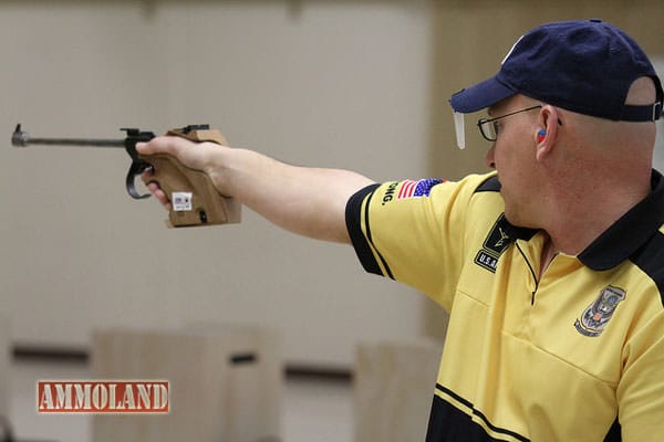 Smallbore Pistol Athlete Compete at Selection Match