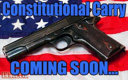 Constitutional Carry Coming Soon