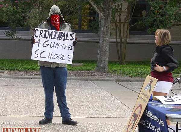 Criminals For Gun Free Schools Campus Carry