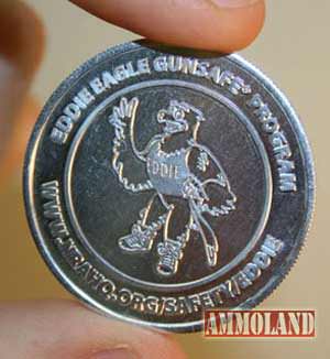 Eddie Eagle Challenge Coin