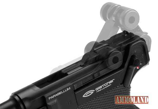 GLETCHER Parabellum CO2 Pistol Action