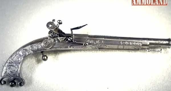 Gordon Van Gilder Antique Flintlock Pistol