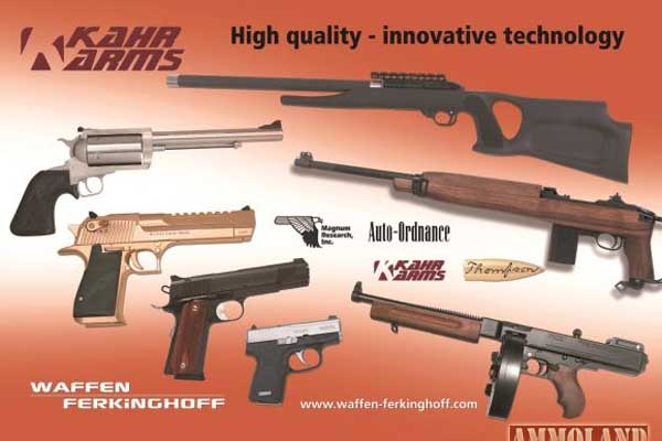 Kahr Firearms Group Partners with Waffen Ferkinghoff at IWA