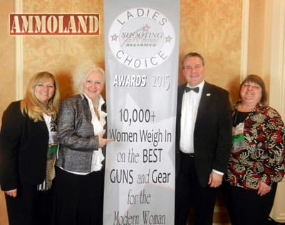 The only woman President of the National Muzzle Loaders Rifle Association (circa 1933), Rebecca Waterman and Terri Trowbridge, Editor of Muzzle Blast were recognized.