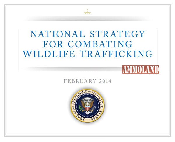 National Strategy for Combating Wildlife Trafficking