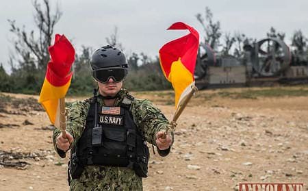 Navy Seaman John J. Sabal, from Bensalem, Pa., is assigned to Naval Beach Unit (NBU) 7