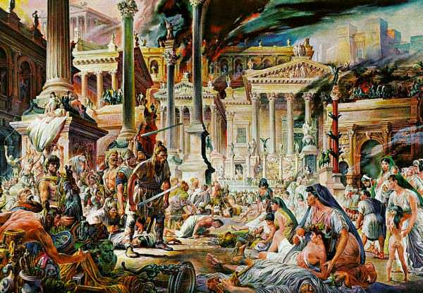 Rome Sacked by Visigoths
