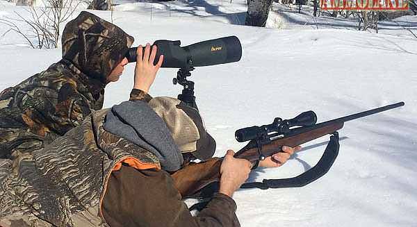 Spooting game with the Alpen #786 Spotting Scope