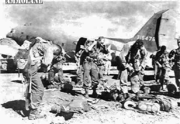 511PIR paratroopers in jump preparation, 22 February 1945