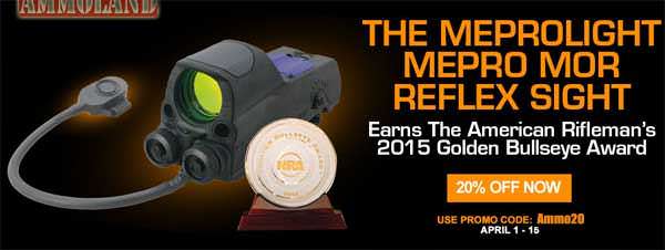 Award-winning Meprolight Mepro MOR Discounted 20% from April 1- 15 2015