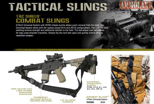 Tac Shield's CQB Close Quarters Battle Sling