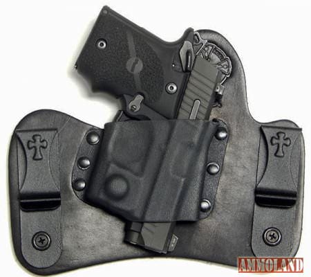 Crossbredd Holster for Sig 938 with Viridian ECR R5 Laser