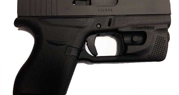 The Lasermax CF-G42-LC sits perfectly at home on the all-new Glock G43 pistol.