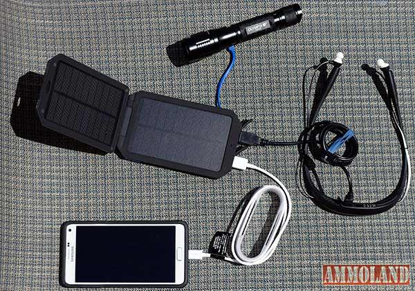 Olympia’s New SB5500 External Battery with Dual Solar Panels