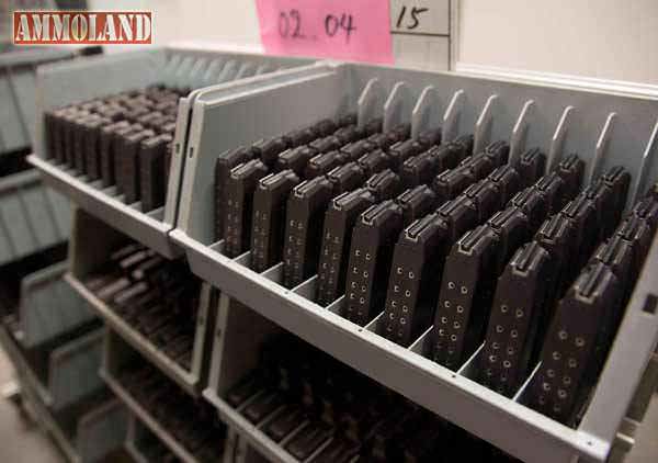 Stacks and stacks of brand new GLOCK Magazines